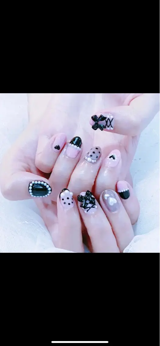 ネイル チークネイル 長さ出し フレンチネイル ガーリー 韓国ネイル sun nail池袋 モデル募集のネイルデザイン