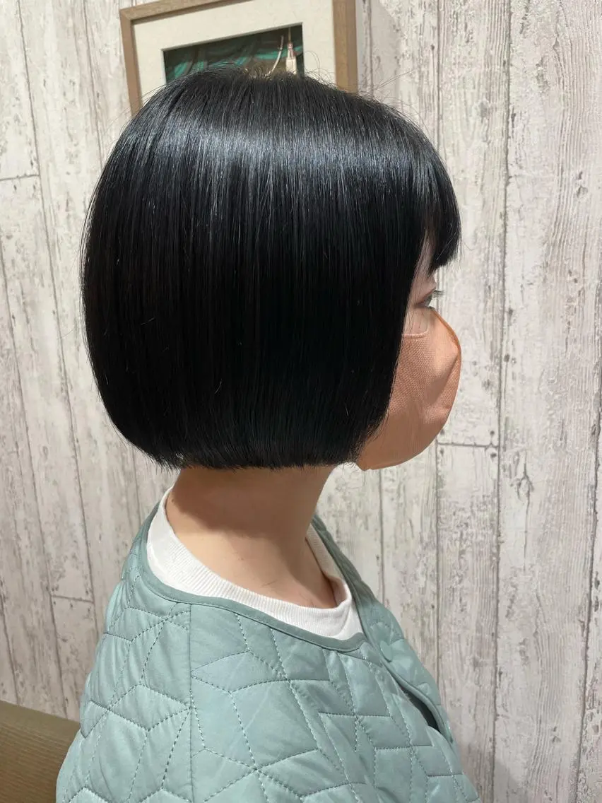 💫白髪染め+カット+トリートメントの写真