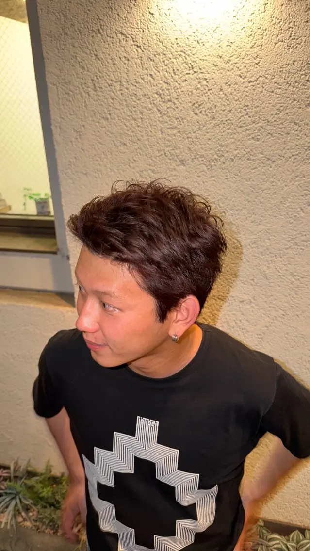 メンズ 小林 美羽のヘアスタイル