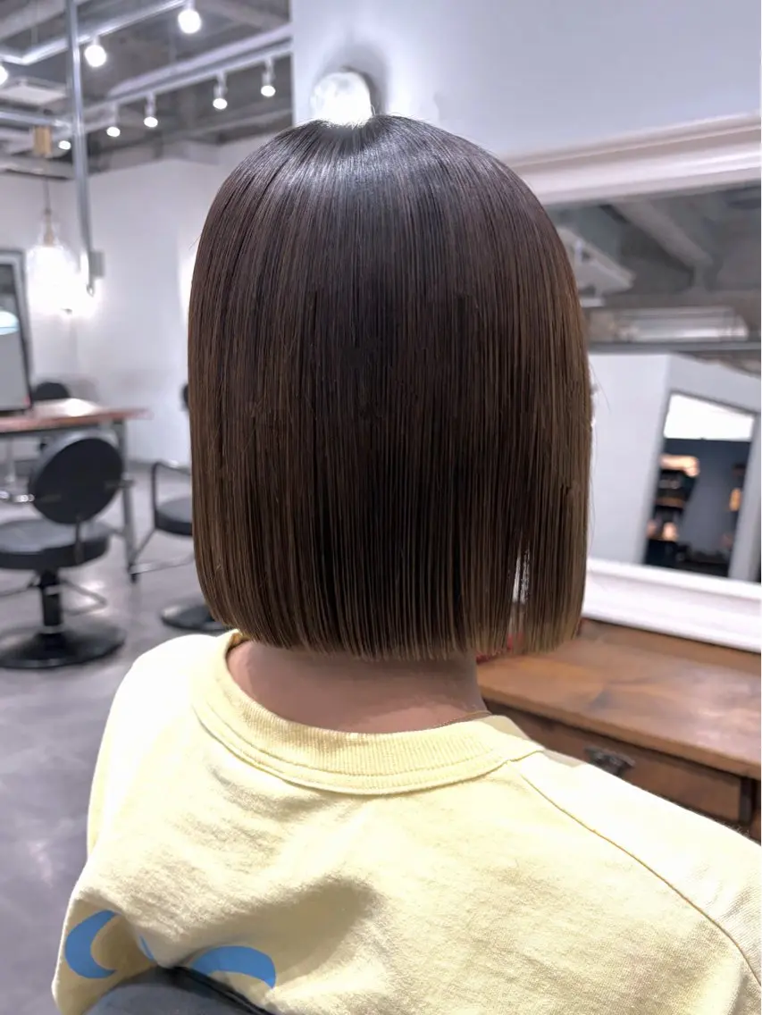 ショート ボブ 泉澤 風花のヘアスタイル