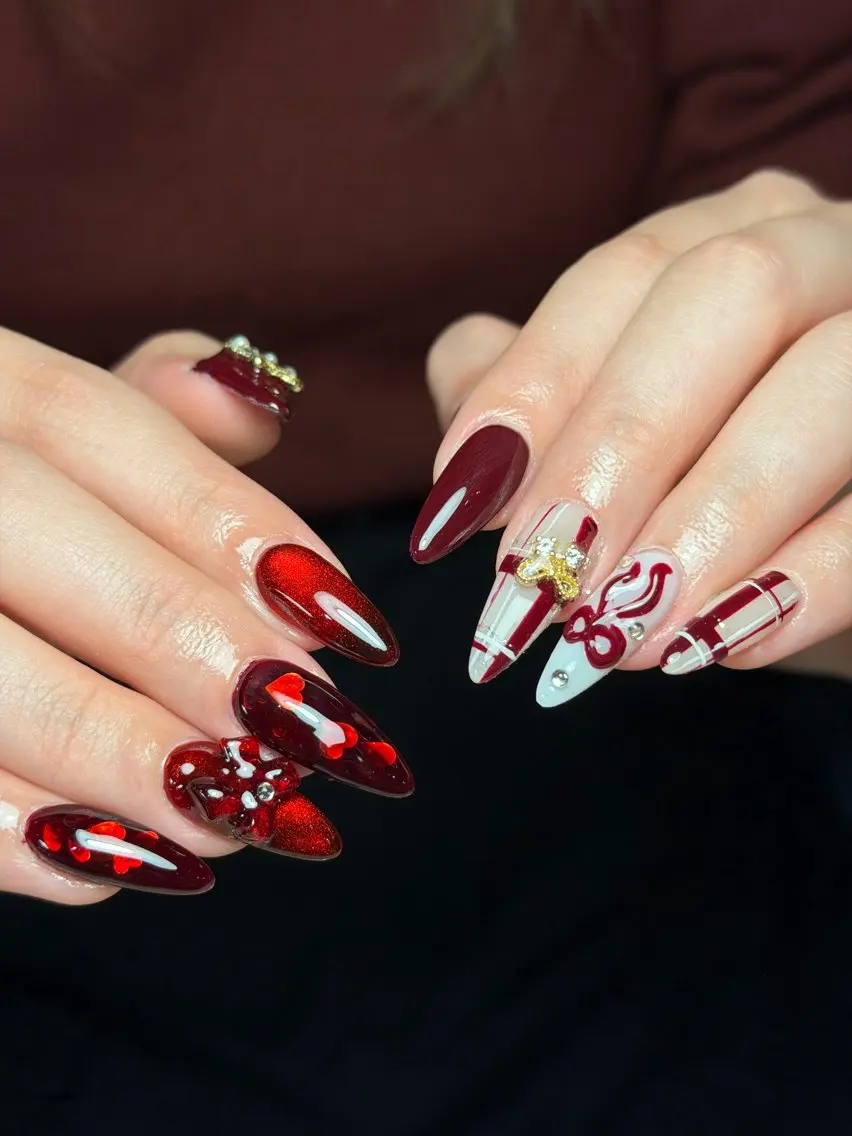 ネイル 韓国ネイル ワンホンネイル ハンドネイル CoMo Nailのネイルデザイン