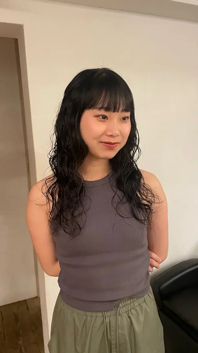 ロング パーマ ロング 原宿/ケパーマ 🧺ユウマのヘアスタイル