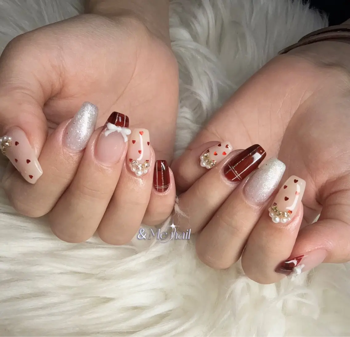 ネイル ハンドネイル &ME ネイルサロンのネイルデザイン