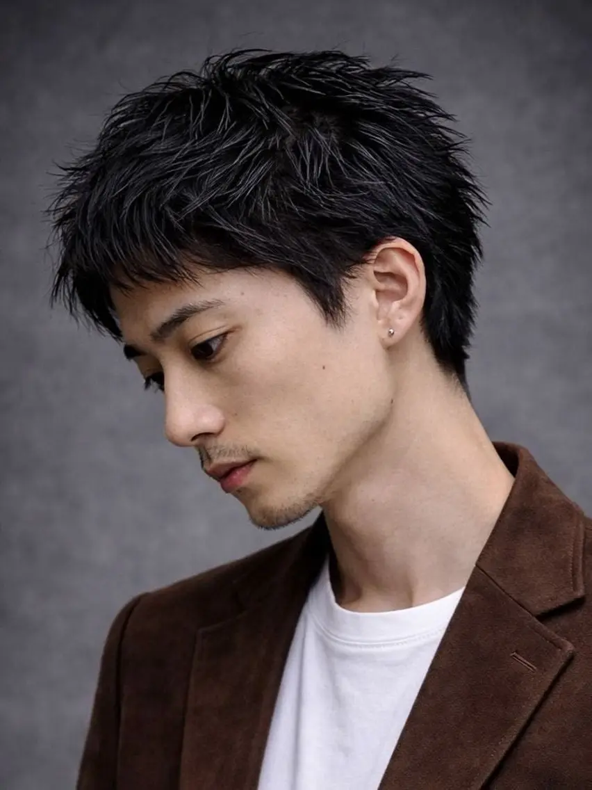 パーマ メンズ 安藤幹人 メンズパーマのヘアスタイル