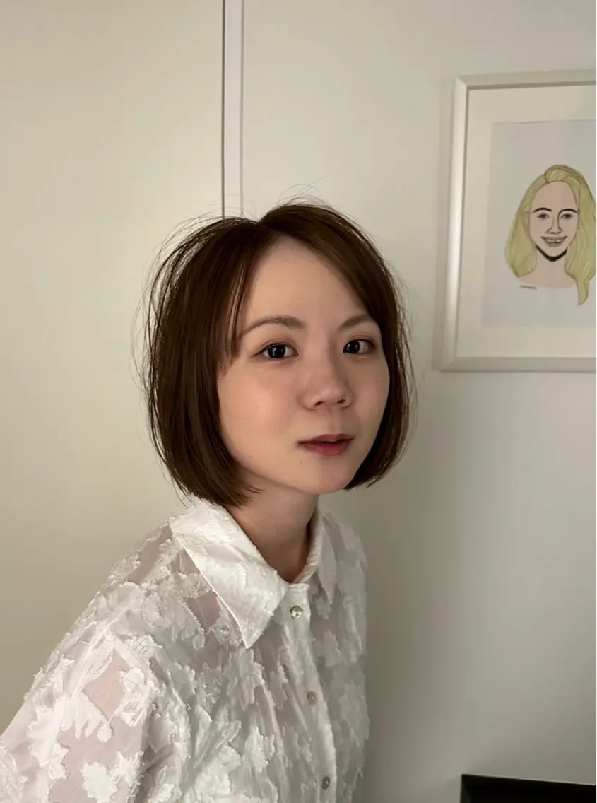 カット+カラー＋トリートメント(ロング料金）の写真