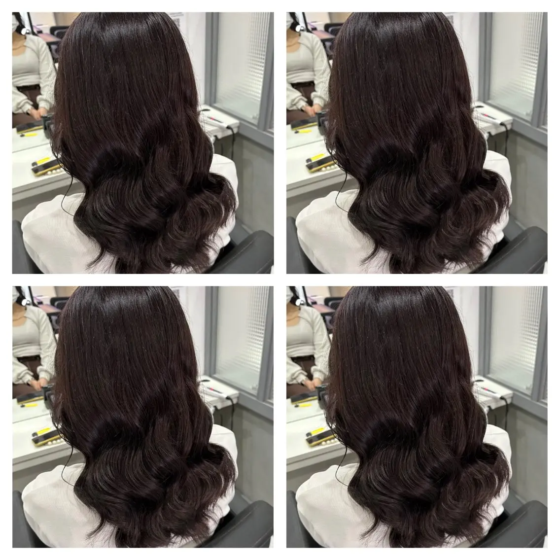 セミロング カラー ヘアアレンジ 🎀推し活ヘアー🎀 Yuuna🐰💖のヘアスタイル