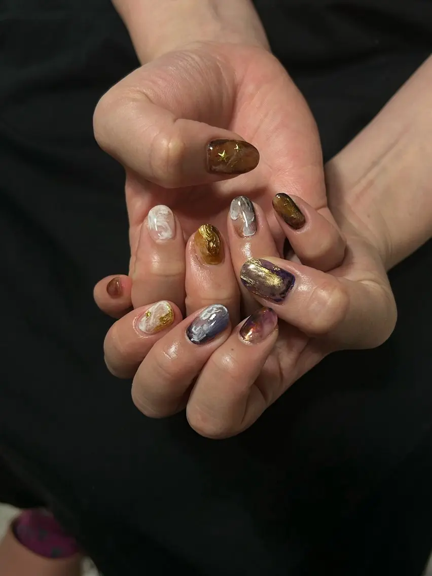ネイル ハンドネイル フットネイル ハンドケア m apart ment nailのネイルデザイン