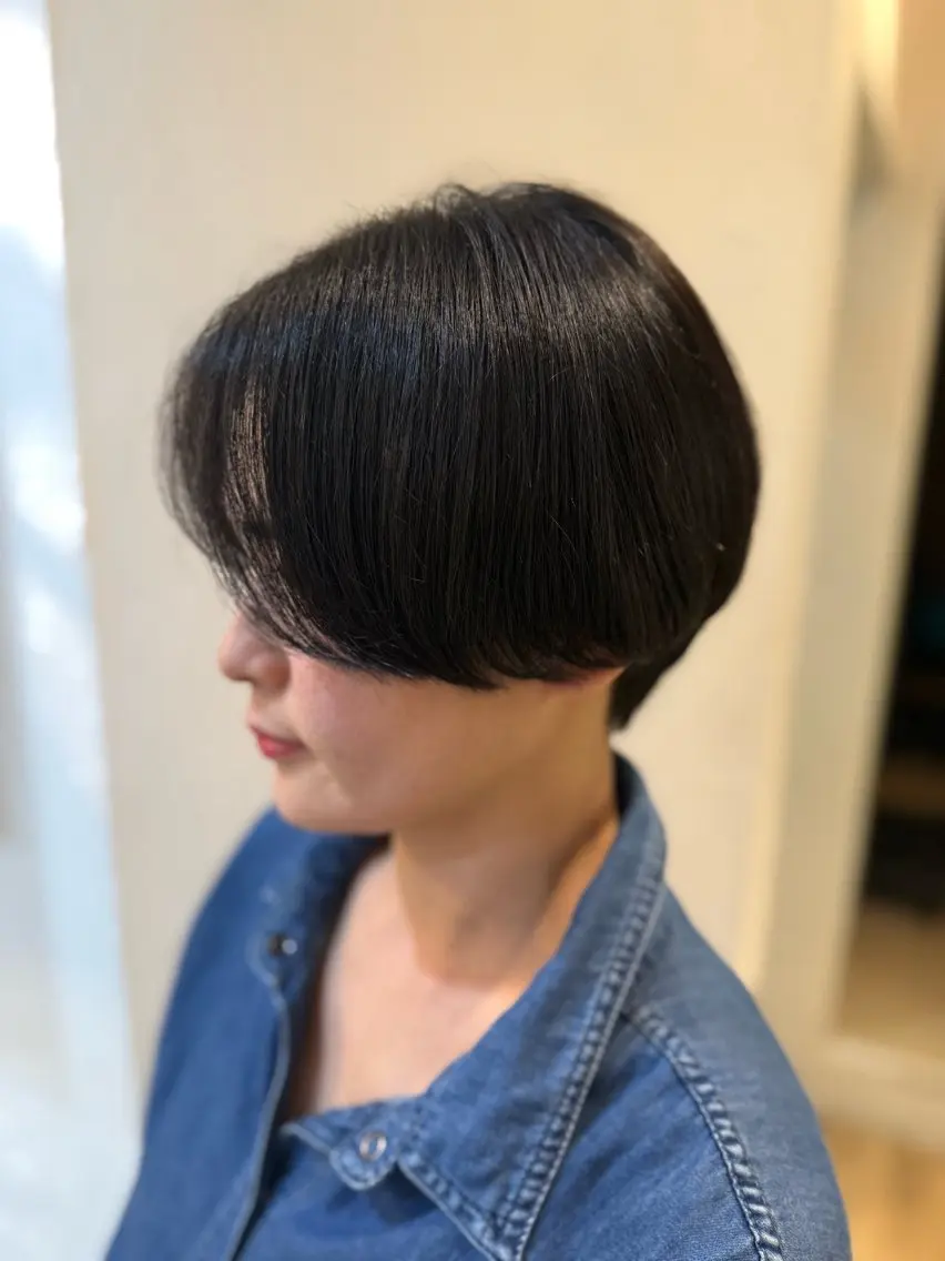 ショート ✨️パーマ✨ たなかひろとのヘアスタイル