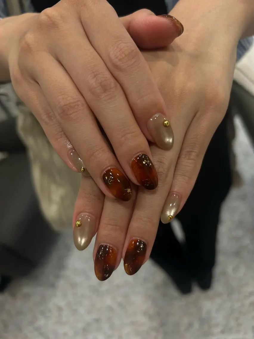 ネイル ハンドネイル 小松 千冬のネイルデザイン