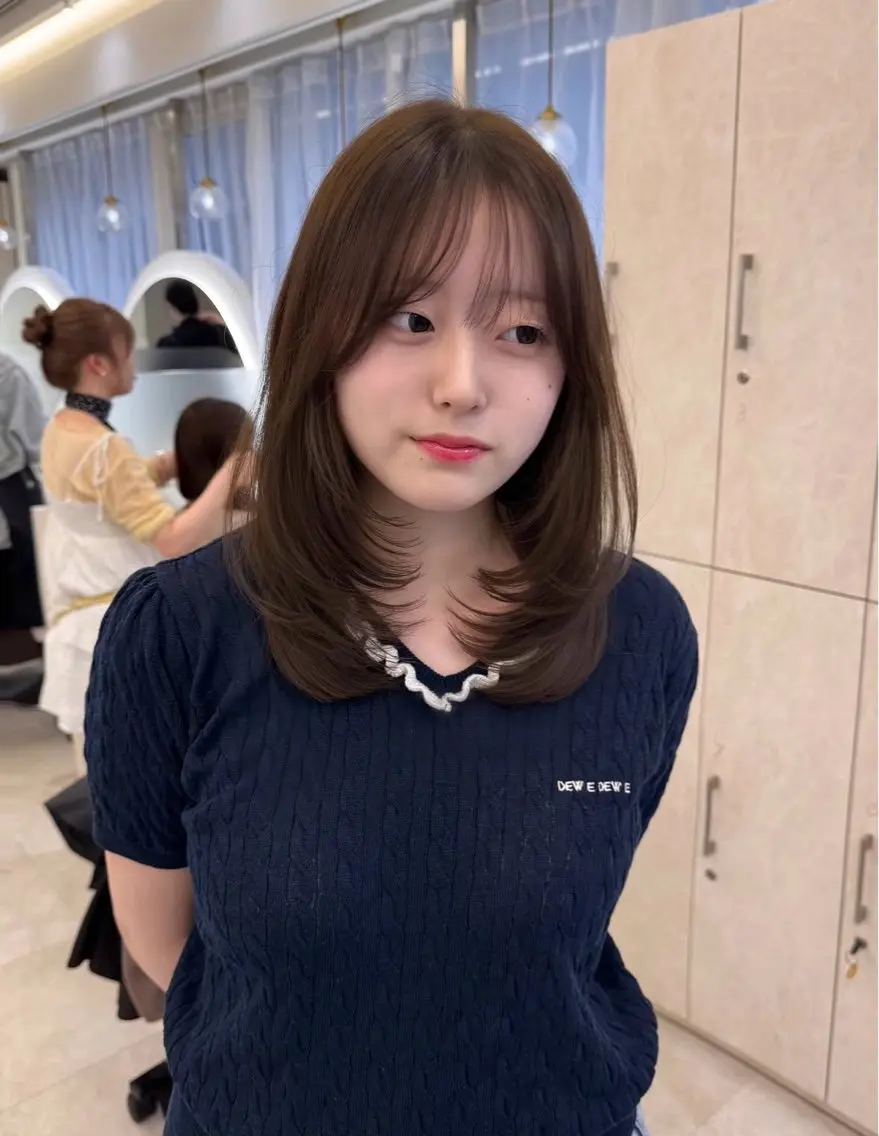 セミロング 赤熊 咲良 🦔ྀིのヘアスタイル