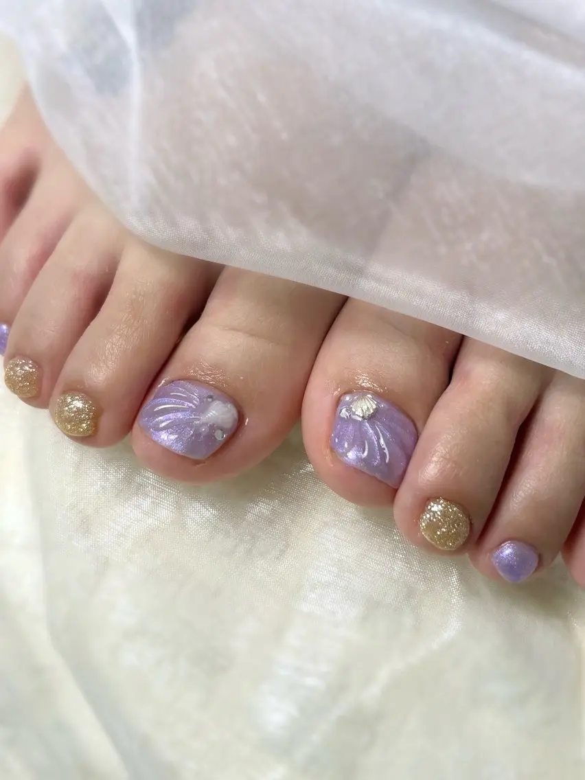 ネイル アートネイル フットネイル nailsalon Ecliaのネイルデザイン