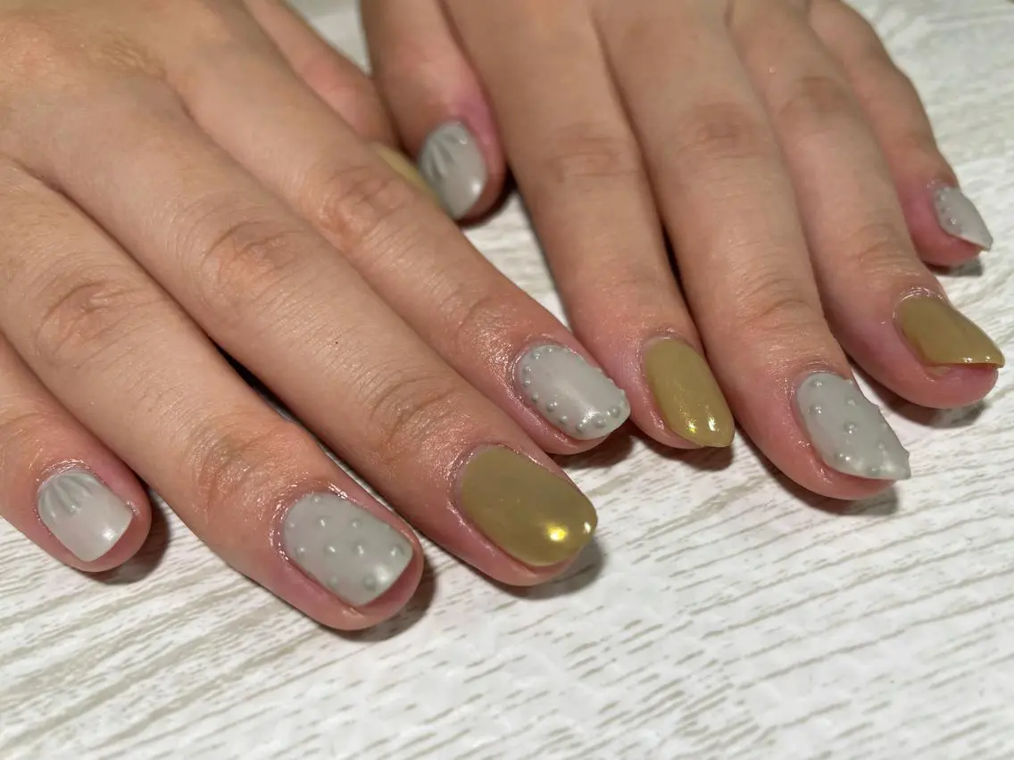 ネイル ハンドネイル Ulu Nail 🌱MOMOKAのネイルデザイン