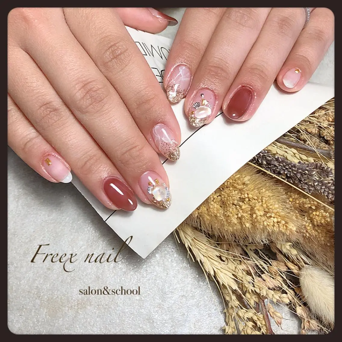 ネイル freex nail /ニュアンス/個性派のネイルデザイン