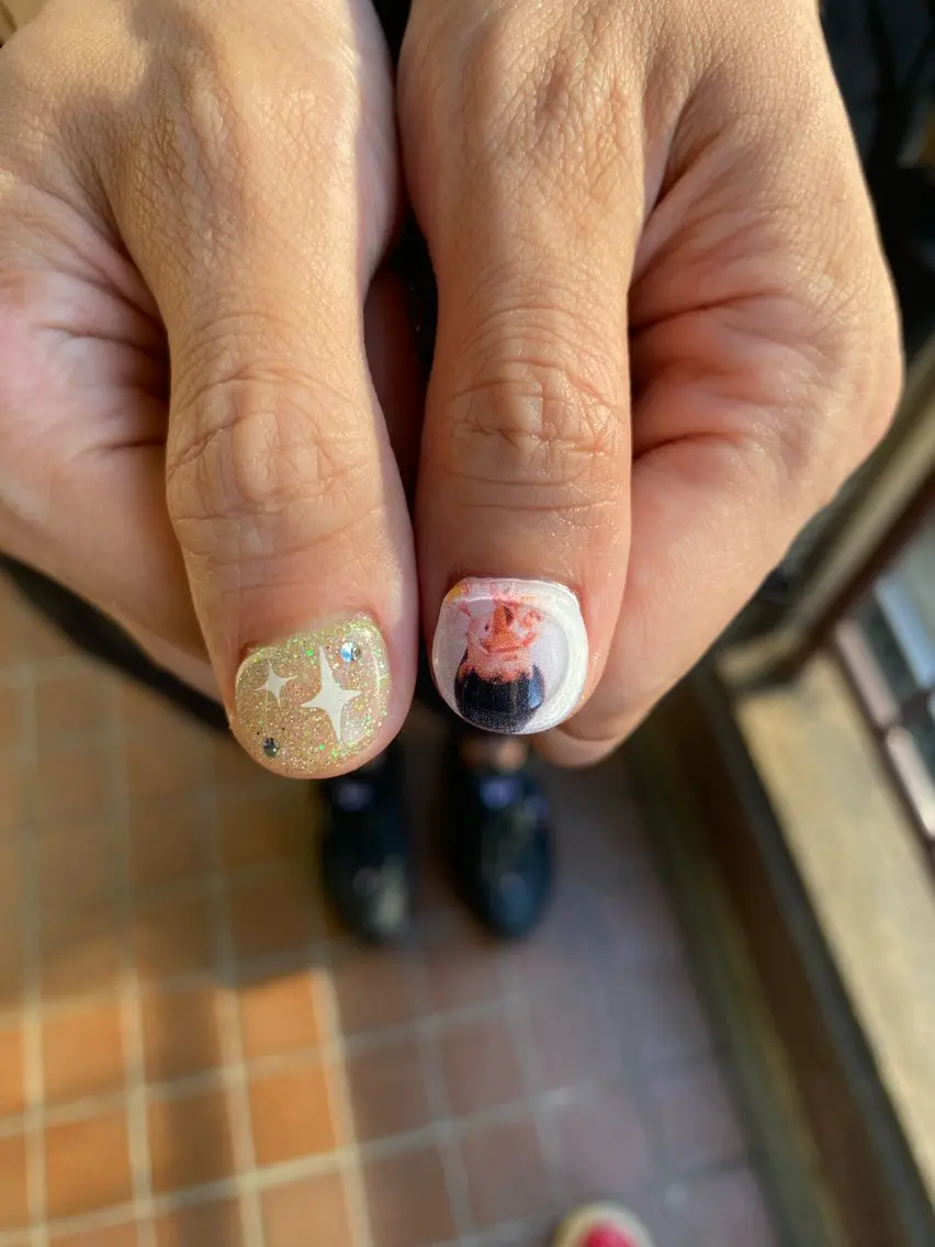 ネイル 個性派🌺推しネイル 💅💞hota🐇のネイルデザイン