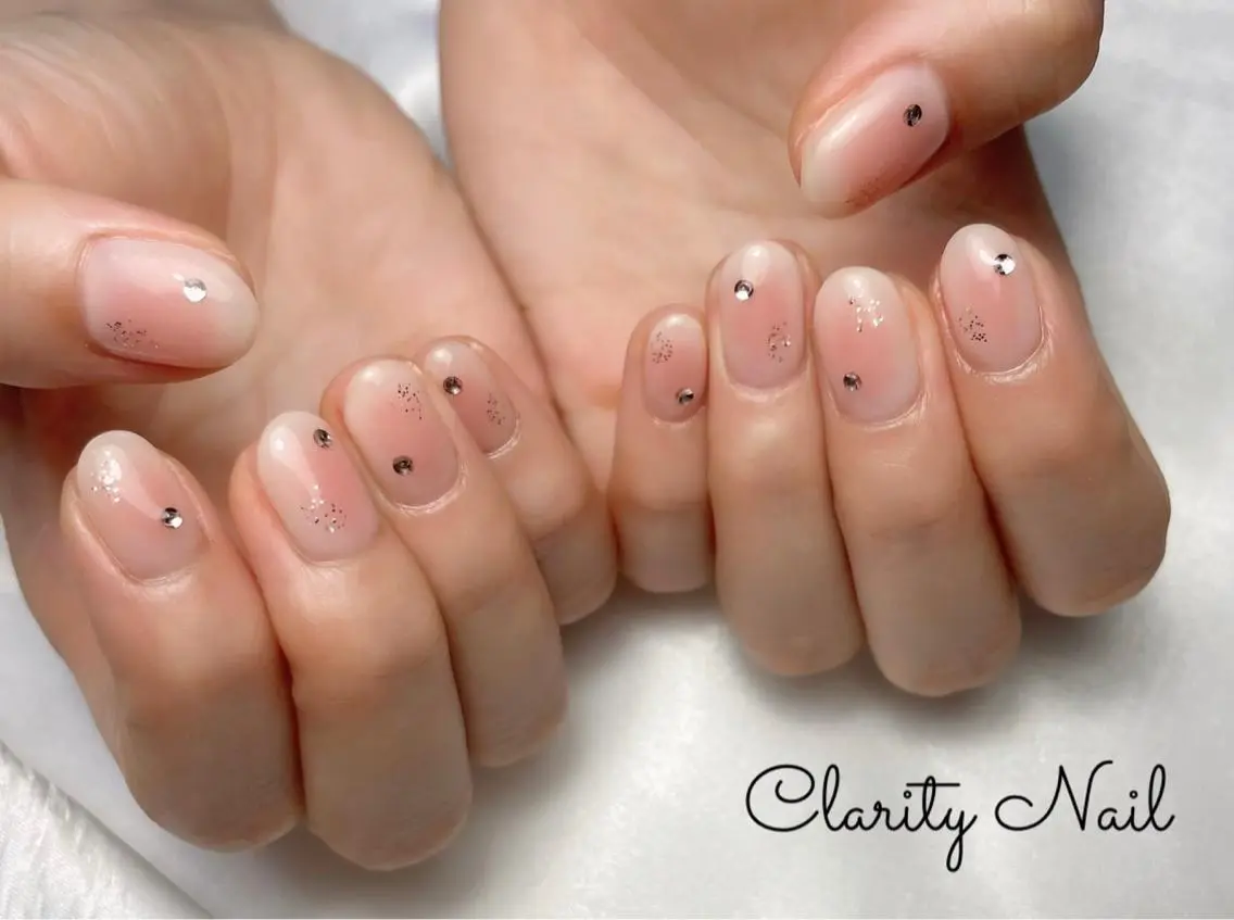 ネイル アートネイル 持ち込み ハンドネイル Clarity Nailのネイルデザイン