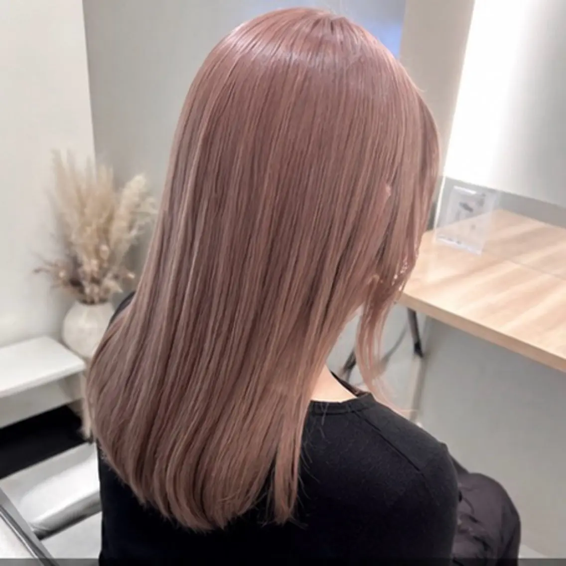 カラー ベージュカラー 透明感カラー ピンクカラー ピンクベージュ ヘアカラー 透明感カラー/ yuzu🌺☪️のヘアスタイル