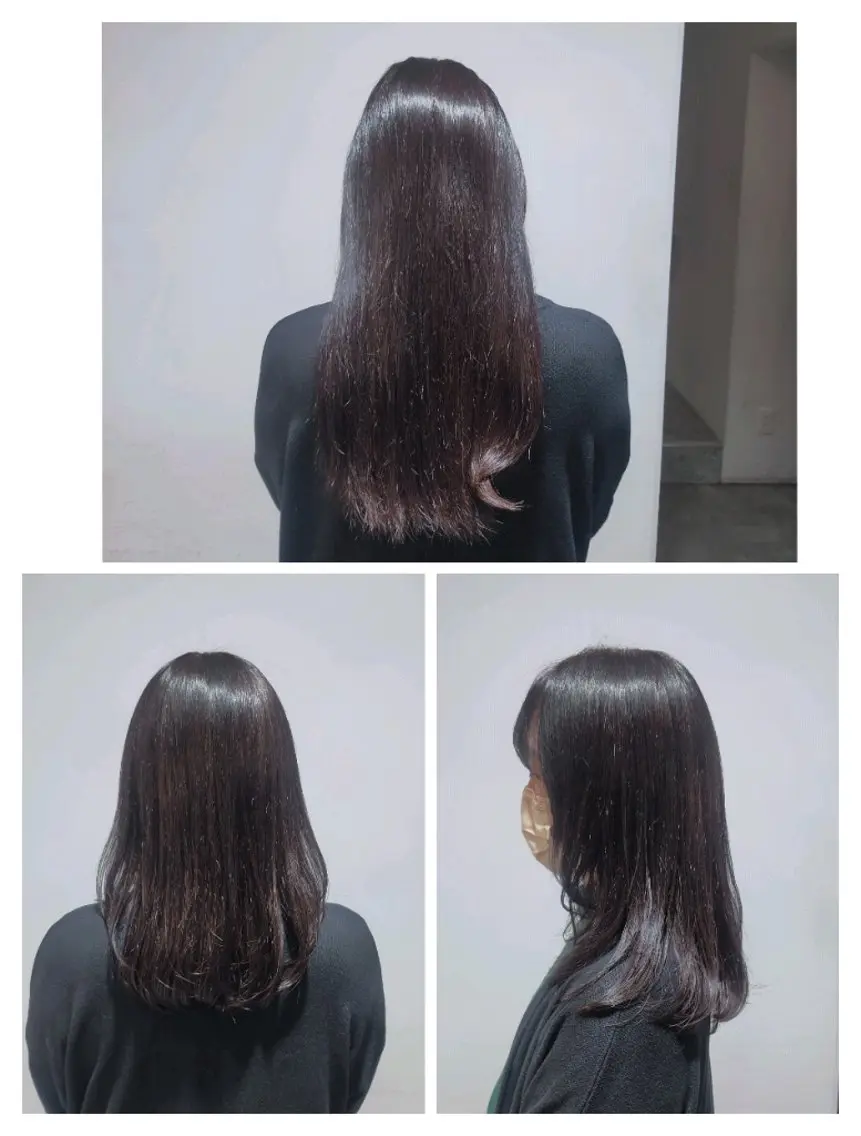 セミロング 和佐 ももえのヘアスタイル