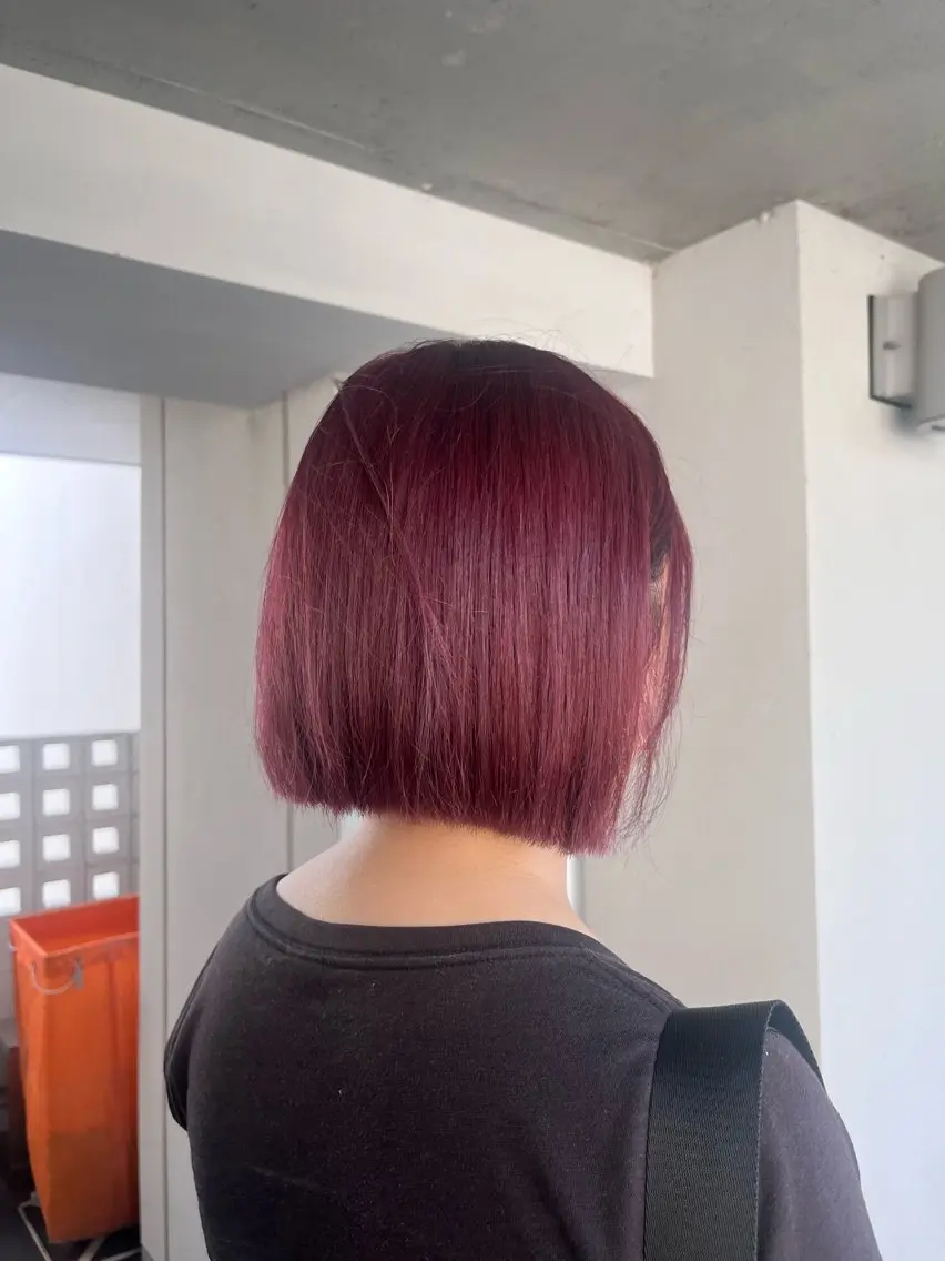 ショート カラー ハイトーン/ゆるふわ 🧚𖥔ׁTOMO♡のヘアスタイル