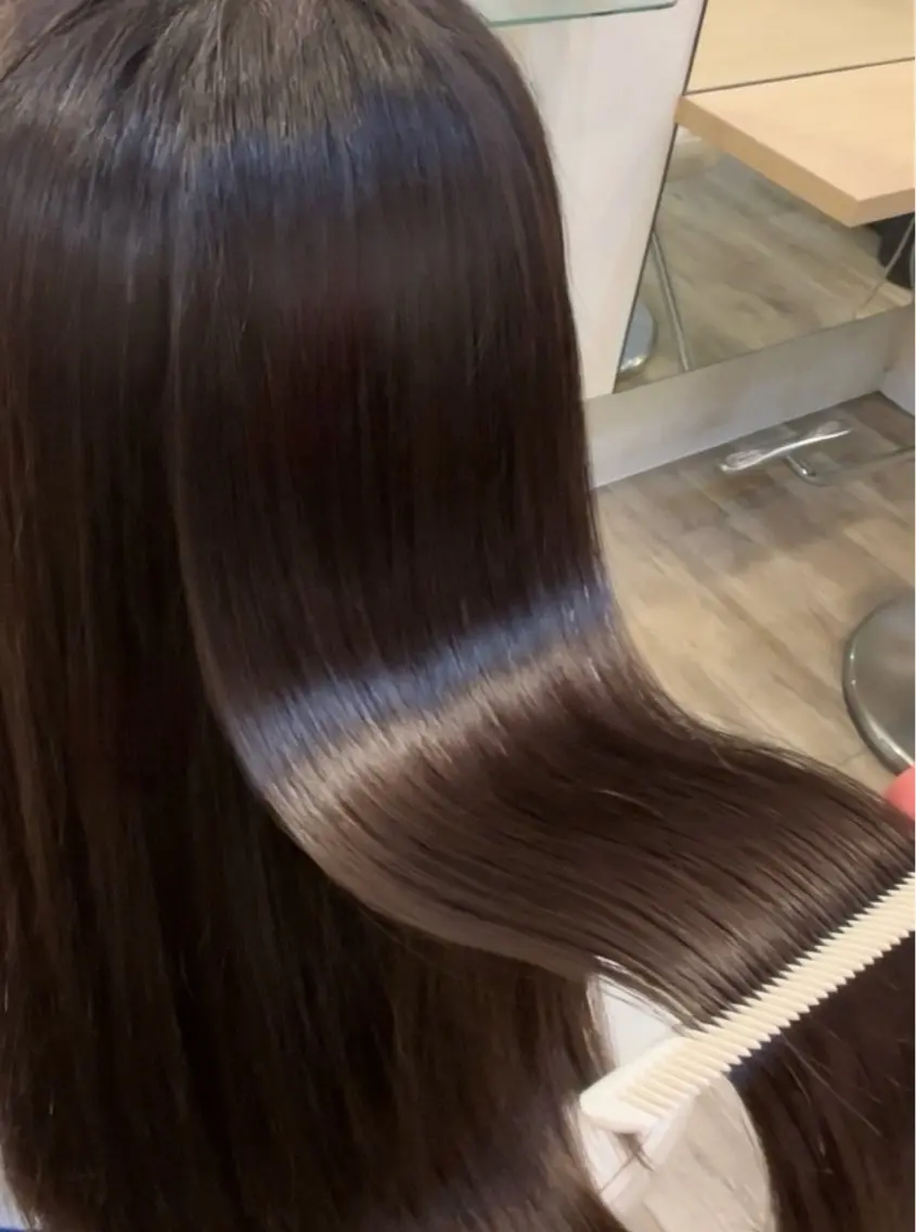 うるツヤ縮毛矯正　カットあり💇🏻‍♀️✨の写真