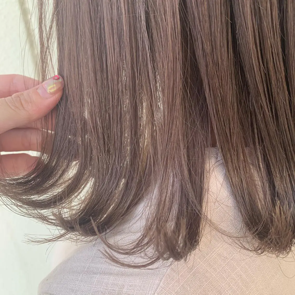 ミディアム カラー 暖色/ブリーチカラー 🎀 M i k uのヘアスタイル