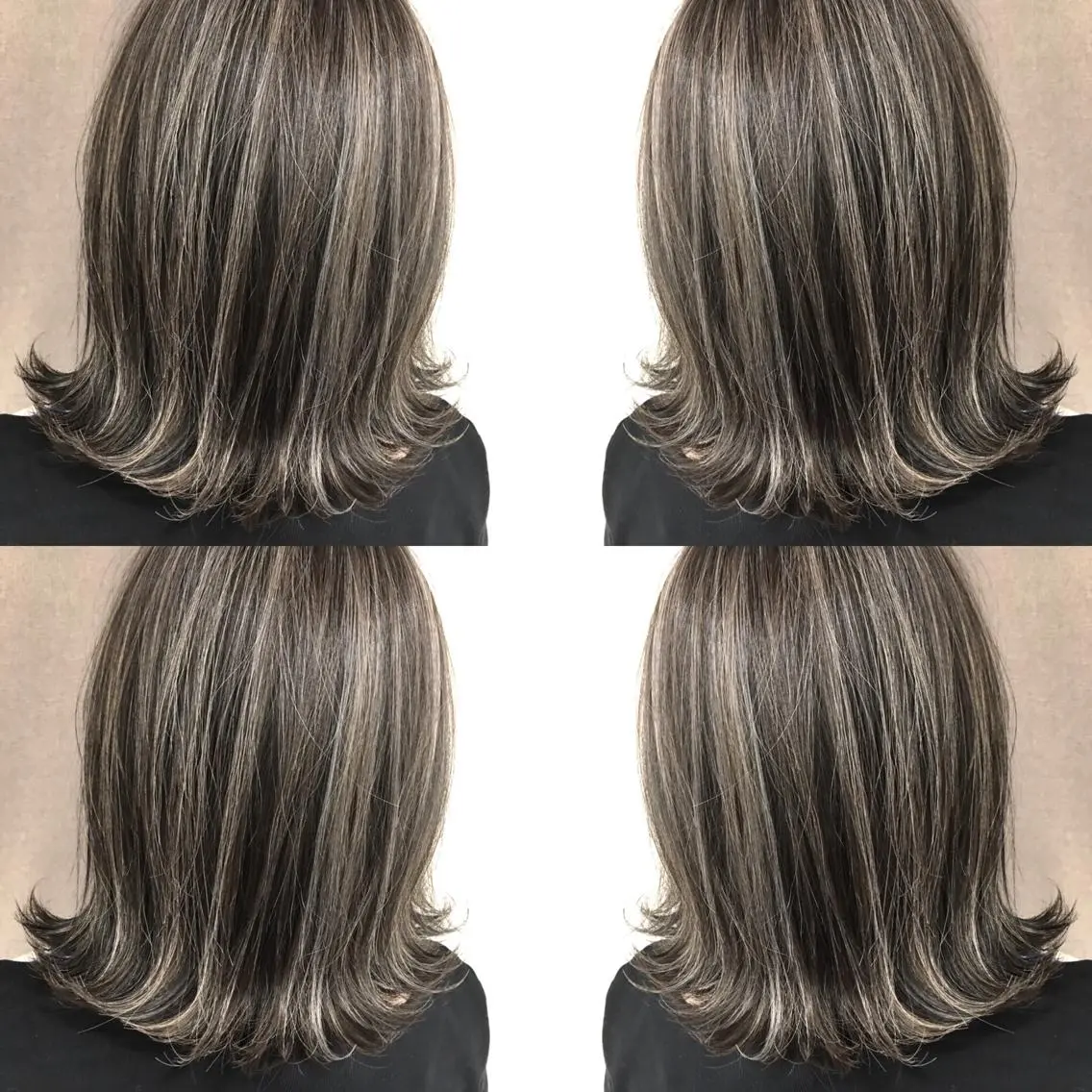 ショート カラー ハイライトカラー 3Dハイライト ハイライト ヘアカラー トリートメント 井上 一平のヘアスタイル