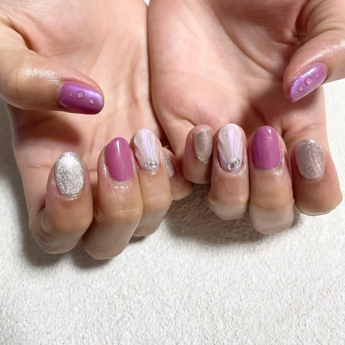 ネイル フットネイル ジェルネイル メンズネイル ワンカラーネイル パラジェル kiki nail たまプラーザのネイルデザイン