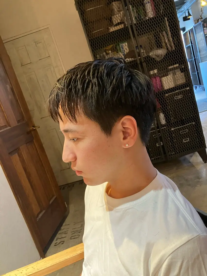 ショート メンズ カット Watarai Yuukiのヘアスタイル