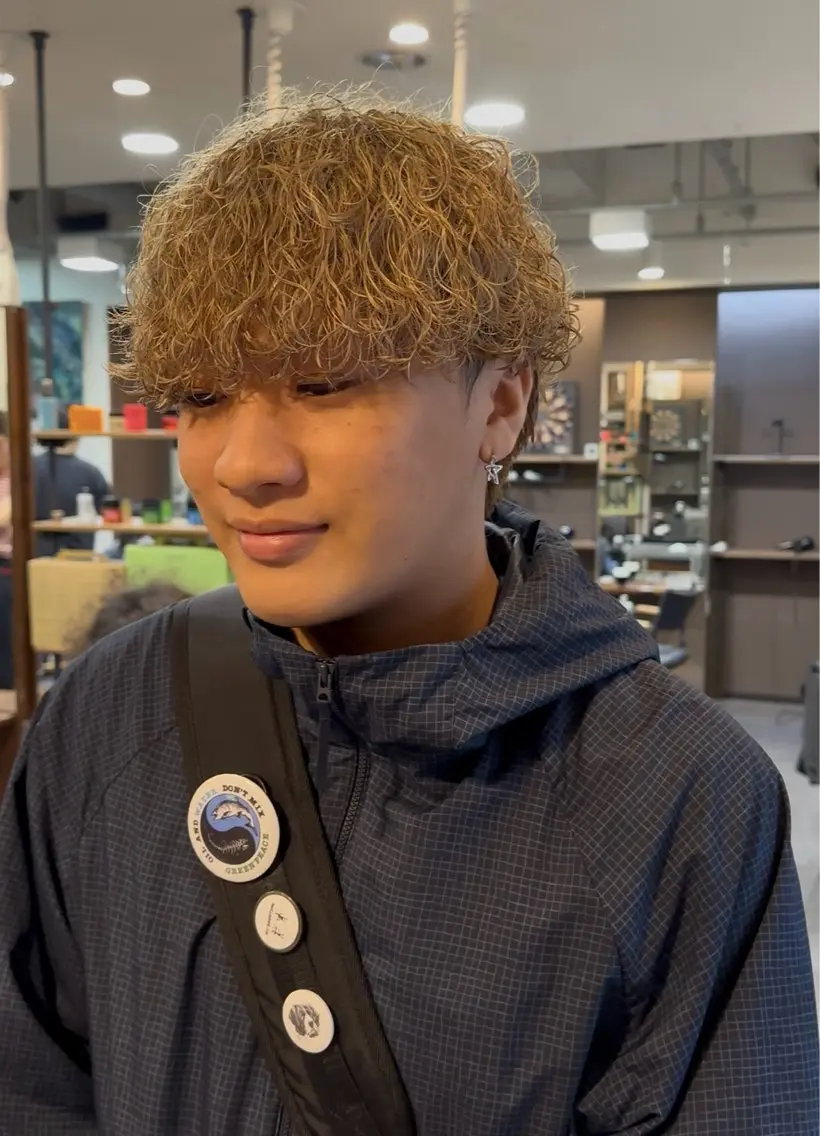 パーマ メンズ メンズパーマ カット パーマ 年間2000名担当◎ パーマ職人/仲原佑樹のヘアスタイル