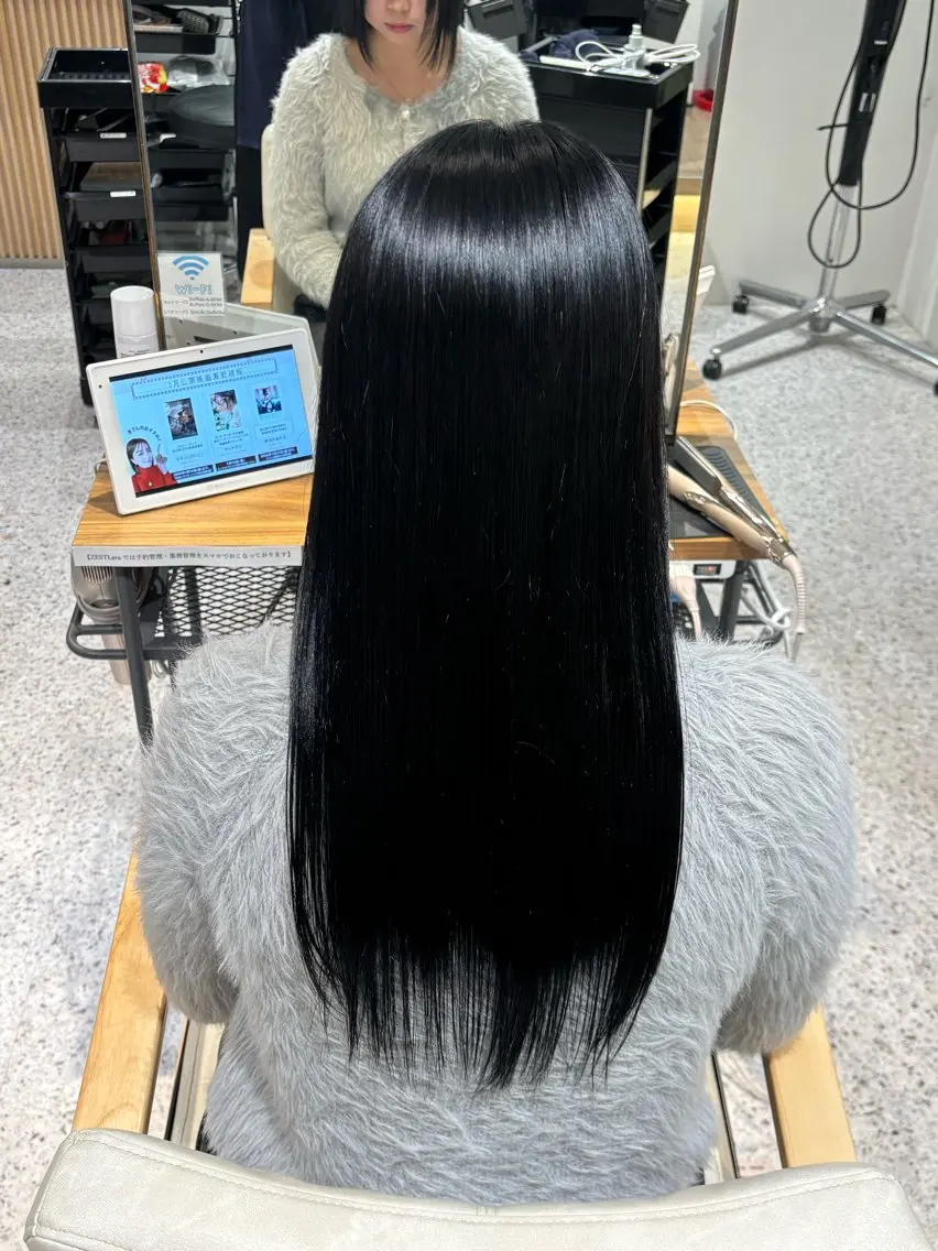 カラー ヘアカラー hair &eye あおいのヘアスタイル