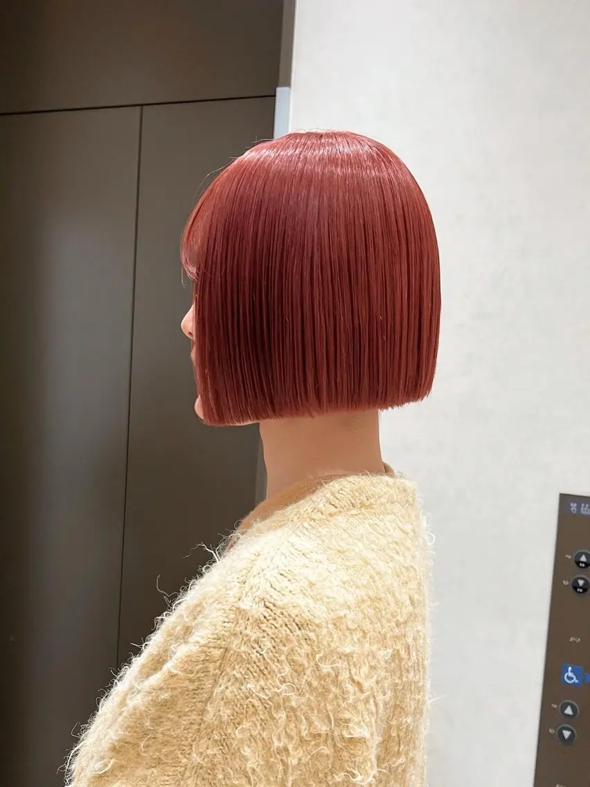ポイント縮毛矯正の写真