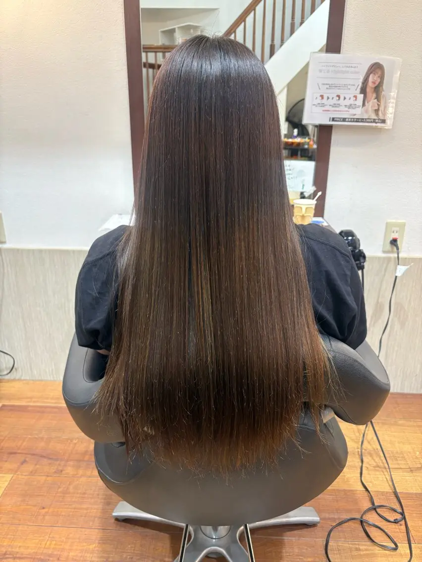 ロング MOLLA ✂️辻桃加のヘアスタイル