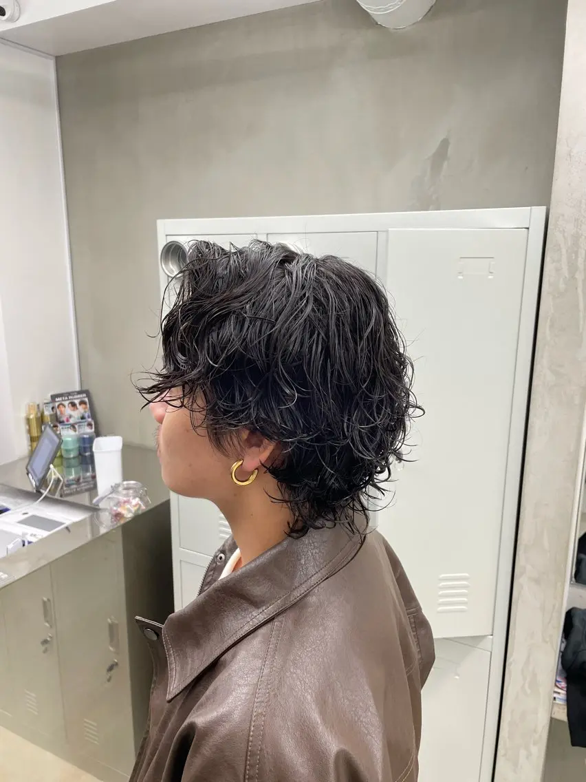 ショート パーマ メンズ SENTA✨メンズ パーマ✨fifth栄のヘアスタイル