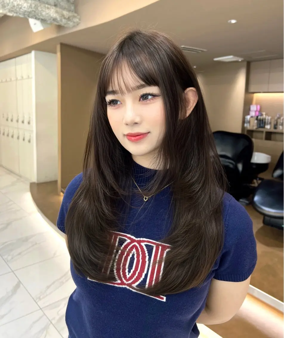 【コスパ最強🥺】大人可愛い似合わせカット✨️➕透明感カラー➕1stepトリートメント🎀(内部補修)🍀✨の写真