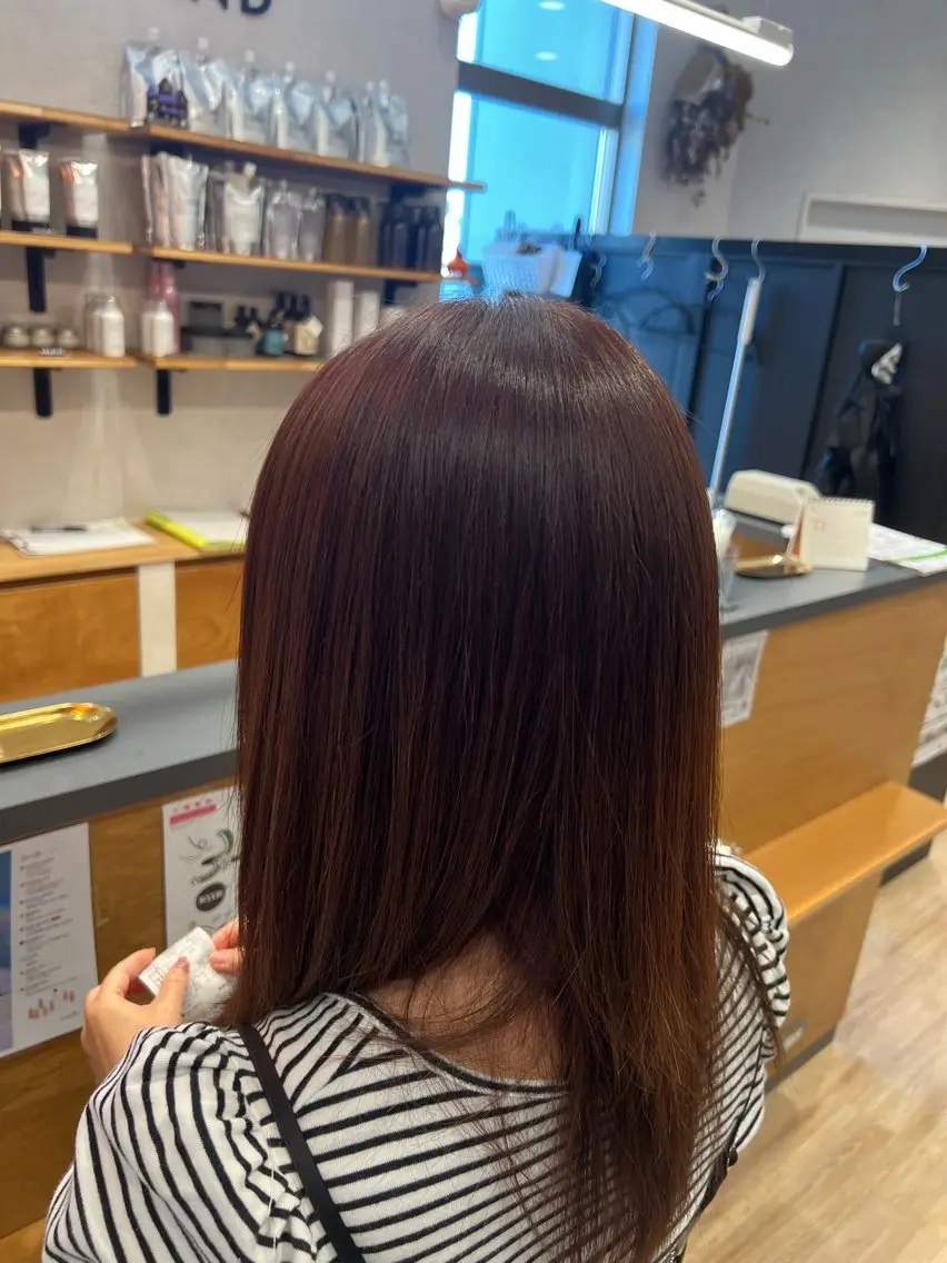 ロング カラー ヘアカラー モデル様募集中√ そーた√蒲生四丁目のヘアスタイル