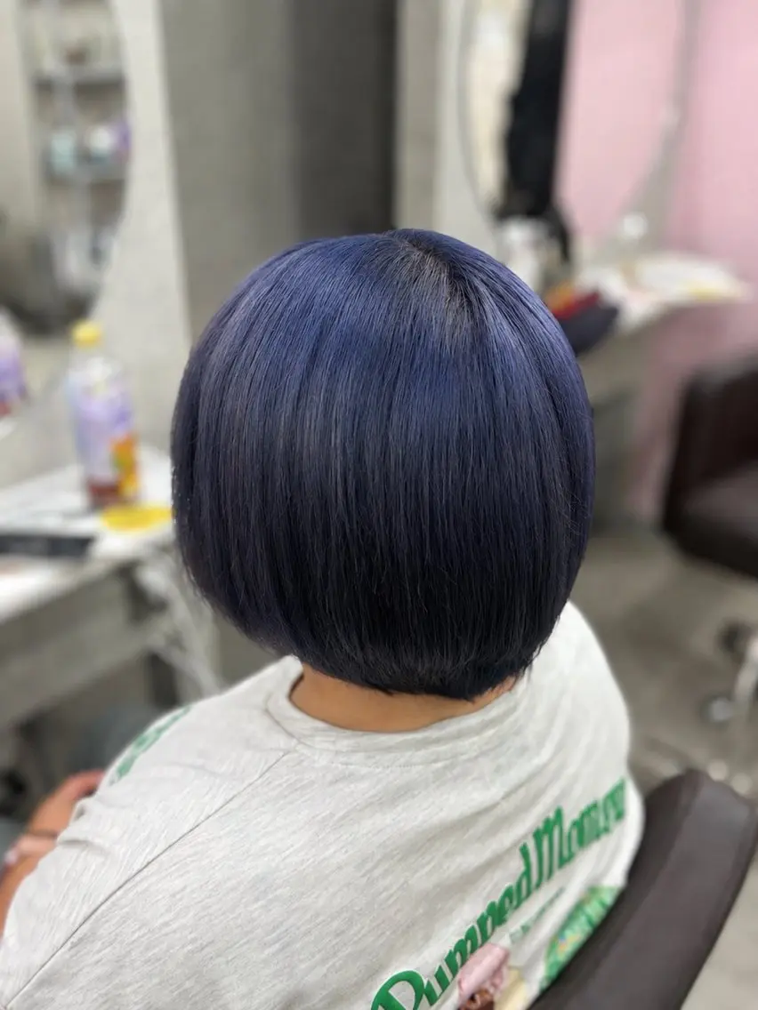カラー ヘアカラー 💙関 愛菜💙のヘアスタイル