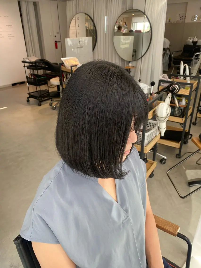 ショート ボブ カット APREKO 葵のヘアスタイル