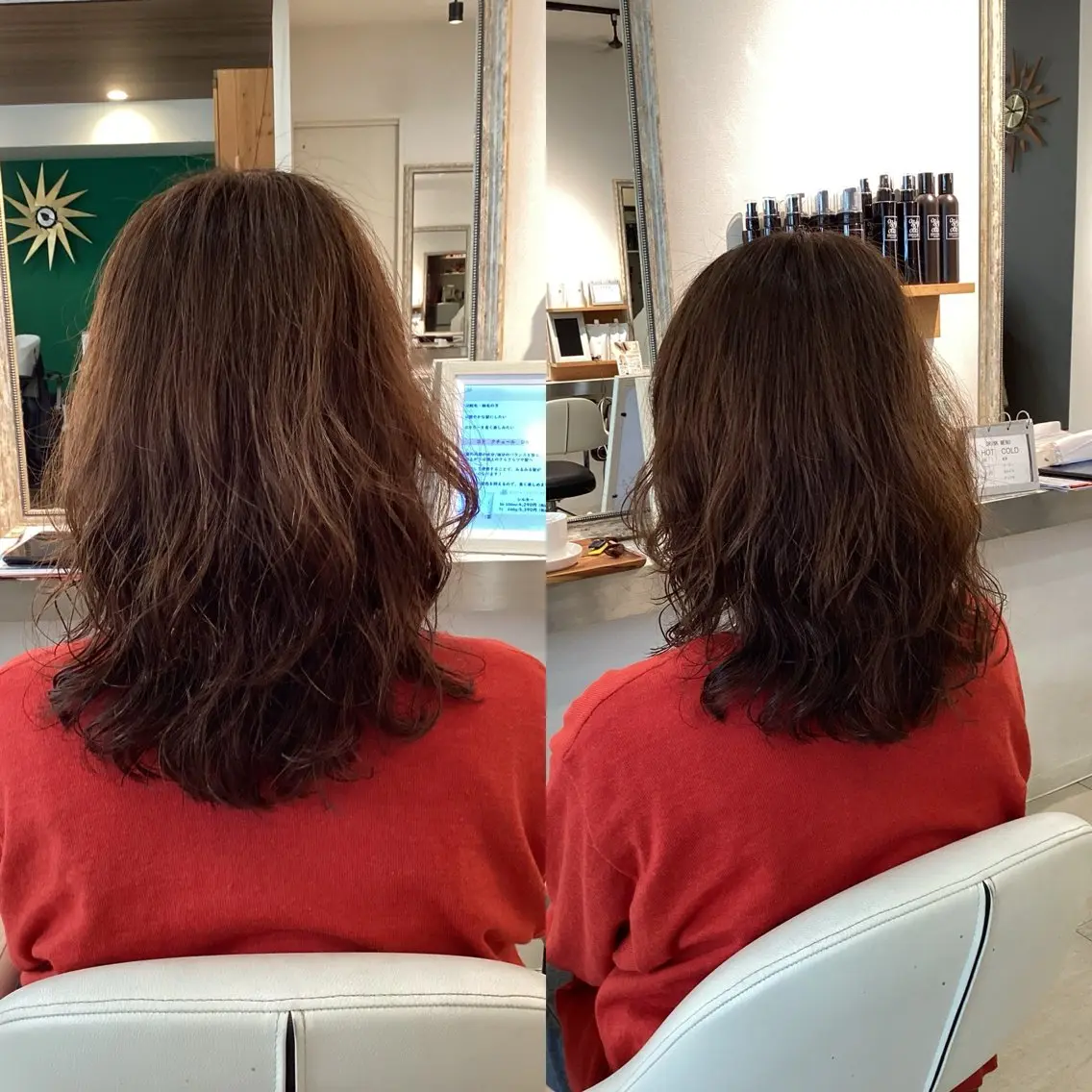 セミロング hair bonitaのヘアスタイル