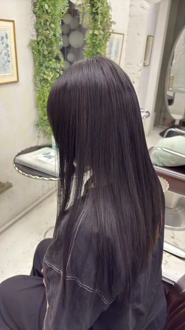 ロング カラー ヘアカラー 艶髪🫧透明感カラー ｺﾑｶｲ  ﾕﾘｺのヘアスタイル