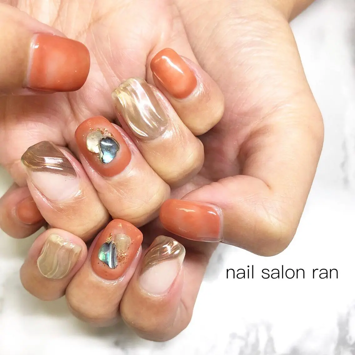 ネイル アートネイル nailsalon ranのネイルデザイン