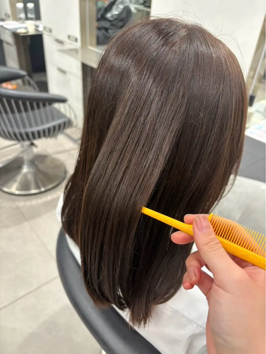 カラー ヘアカラー 柏木 陽彩のヘアスタイル