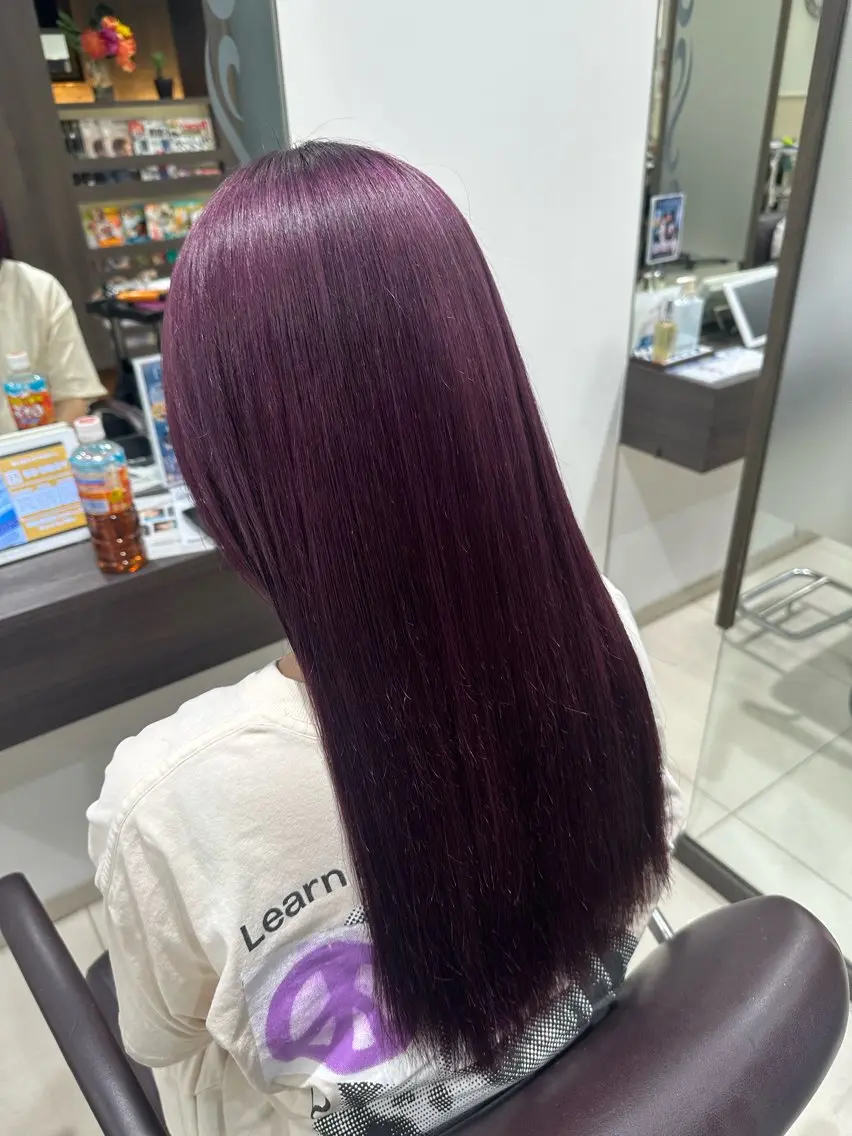 『💫ミニモ限定💫』カット➕ブリーチ➕カラー➕美髪トリートメント➕今だけ限定超音波アイロンの写真