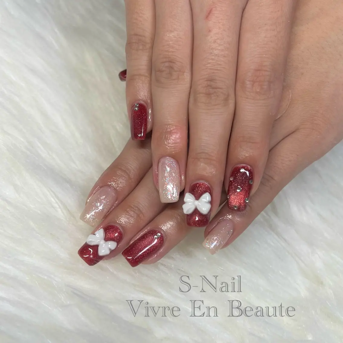 ネイル マグネットネイル ハンドネイル S Nailのネイルデザイン