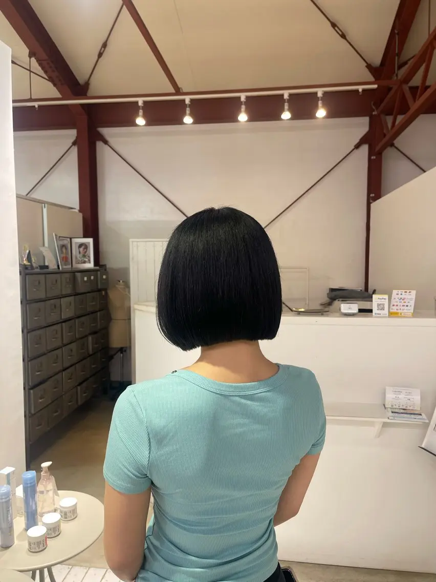 ショート ボブ ブリックマウント ヘアメイク/りゅうのヘアスタイル