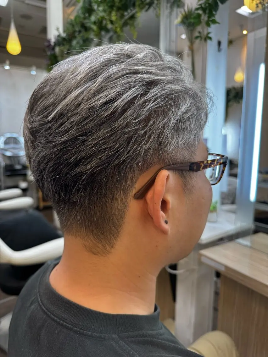 メンズ ツーブロック カット ⭐️ガーデン エリ⭐️のヘアスタイル