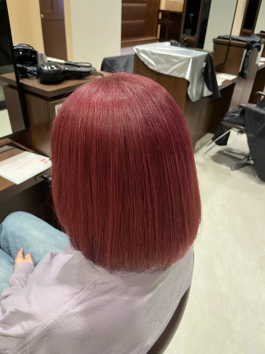 ショート カラー 🍀透明感ナチュラル カラー🍀じゅんのヘアスタイル