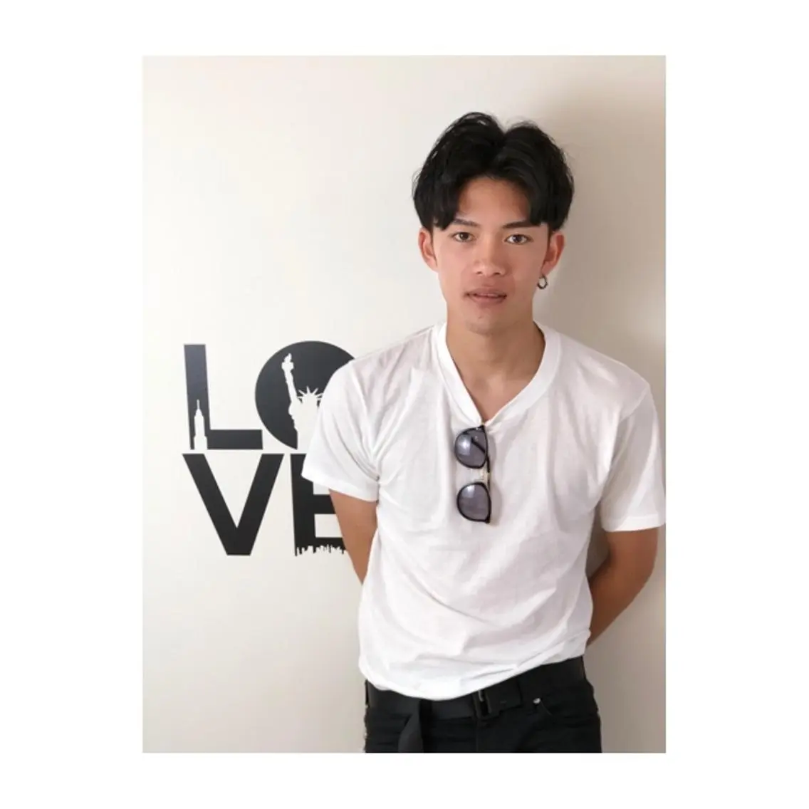 メンズ アップバング ショートが得意✂️ 藤城建太のヘアスタイル