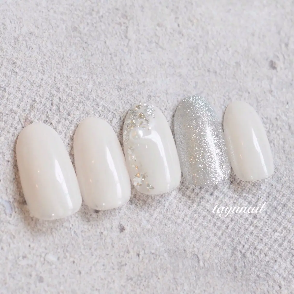 ネイル アートネイル ジェルネイル パラジェル シンプルネイル ハンドネイル ネイルサロン 【たゆnail】のネイルデザイン