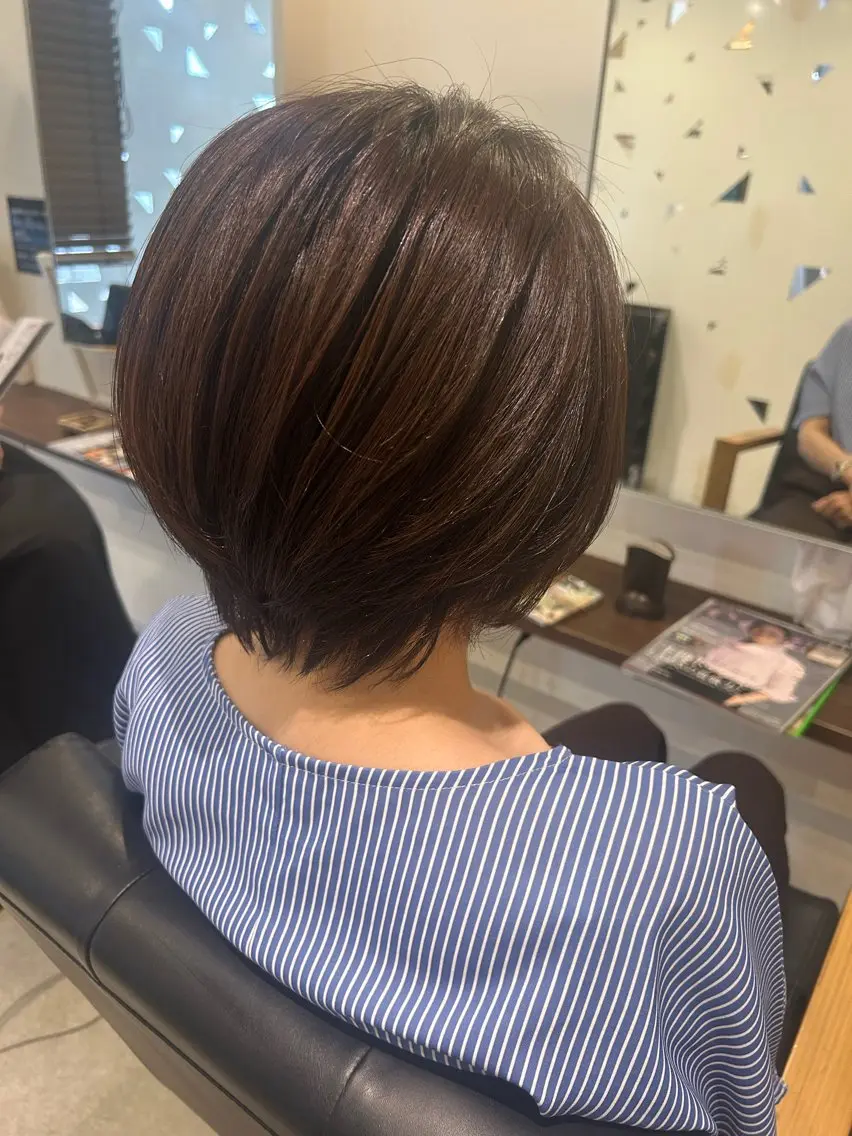 ショート 江川 輝星のヘアスタイル