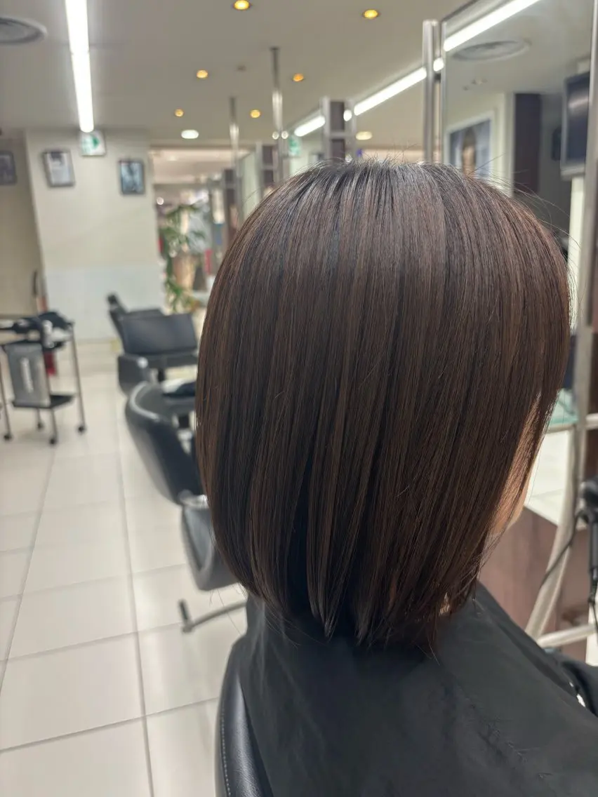 ミディアム ハイライト TONI&GUY速寿 勇希のヘアスタイル