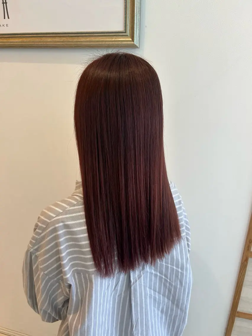 カラー ヘアカラー 有村 実佑のヘアスタイル